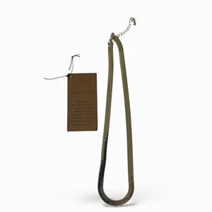 Gold Coast - Sterling Silver Flat Snake Chain Necklace NWT *